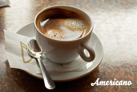 Калорійність кави американо