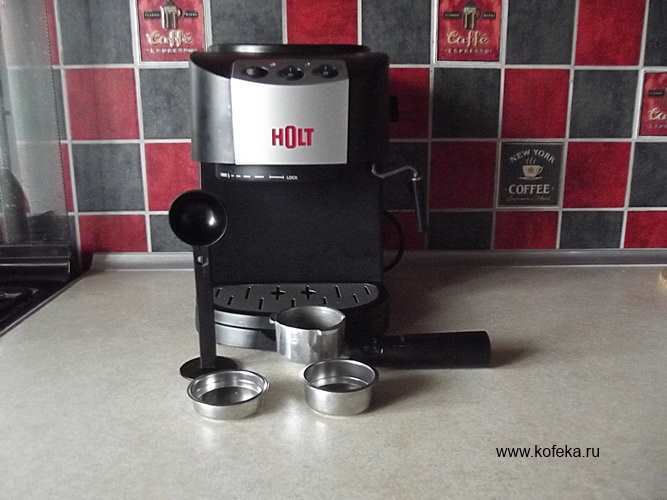 Відгук   огляд кавоварки HOLT HT CM 002