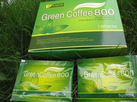 Зелений кава для схуднення Лептин