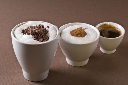 Обсяги кавових чашок і склянок для різних видів напою